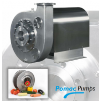 Pomac通道泵 CP AGF系列，適用于泵送土豆，蔬菜和水果