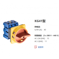 Kraus & Naimer KG系列隔離開關(guān)，具有很高的故障制造能力