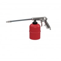 Riegler直噴管噴槍SPR1L帶塑料杯，容量約 1.0 升，啞光紅色